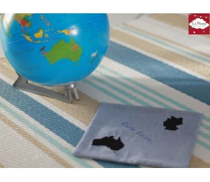 Stickserie - Länder Silhouetten